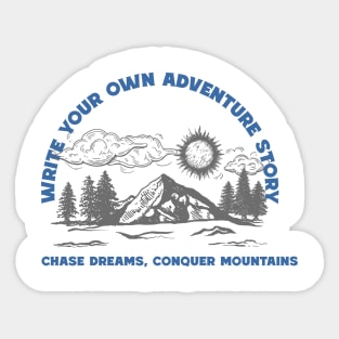 Write Your Own Adventure Story Sticker